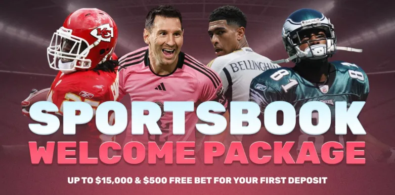 500 Casino Sportsbook Welcome Package