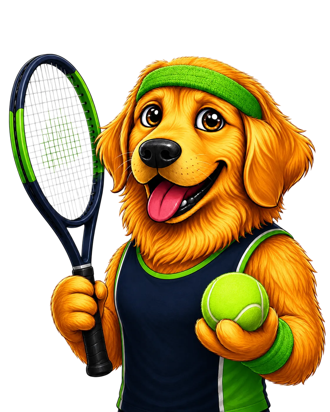Labby dressed for tennis
