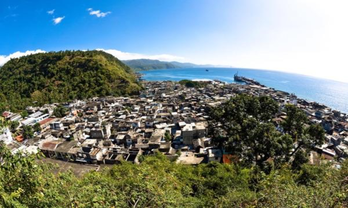 Mutsamudu, the capital of Anjouan