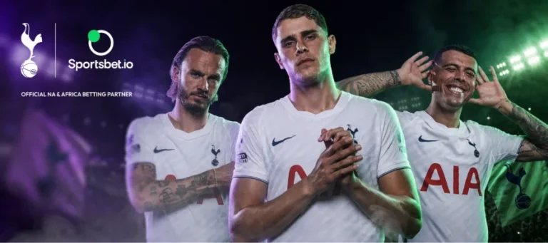 Sportsbet.io Becomes Tottenham Hotspur’s Official North America & Africa Betting Partner