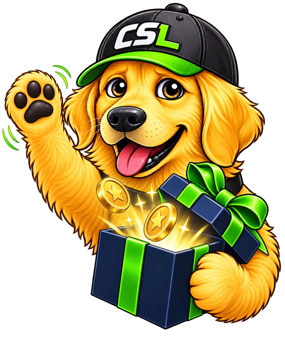Labby presenting welcome bonuses