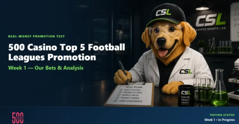 500 Casino Top 5 Promotion: Week 2 – Our Bets & Analysis